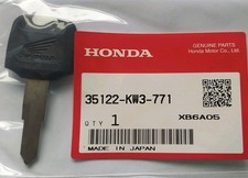 Honda Original OEM Key Blank 35122kw3771 MODELS SEE MODEL PICS. UK STOCK