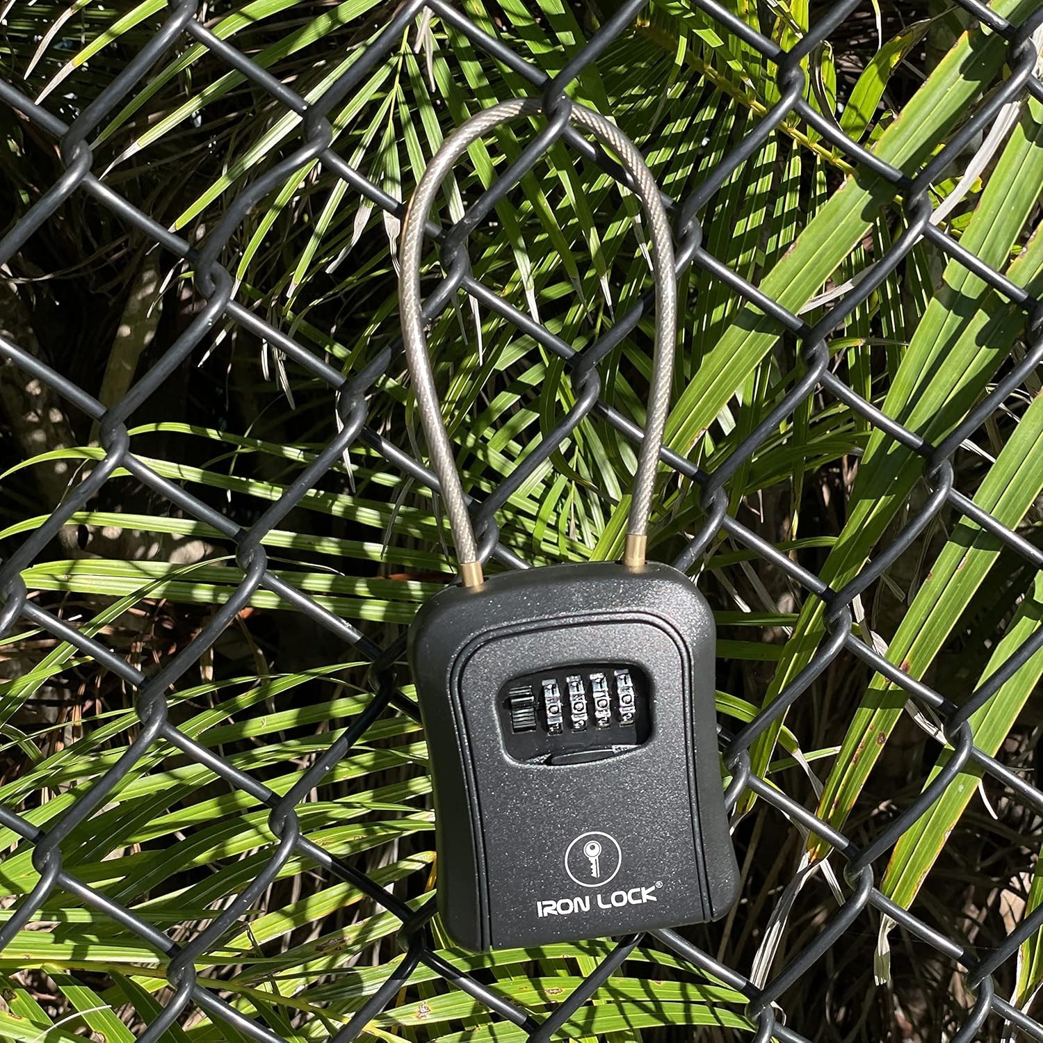 Durable Waterproof Key Safe Box with Resettable Code - Perfect for All Locations