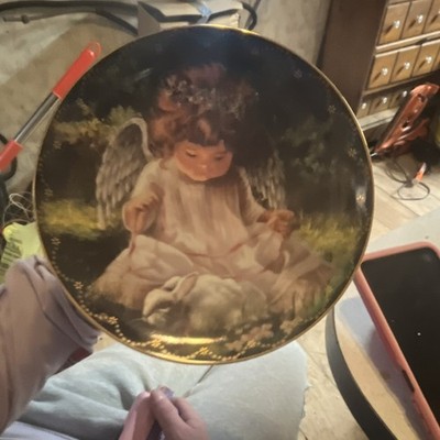 Bradford Exchange Angel Collector Plate Heaven's Little Sweethearts Porcelain