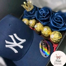 New Era 595fifty New York Yankees Broadway Pvtchwork ATR Hat Club Rushmore 7 5/8