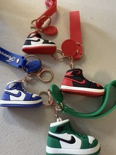 Nike Rubber Keychains. Set Of 4