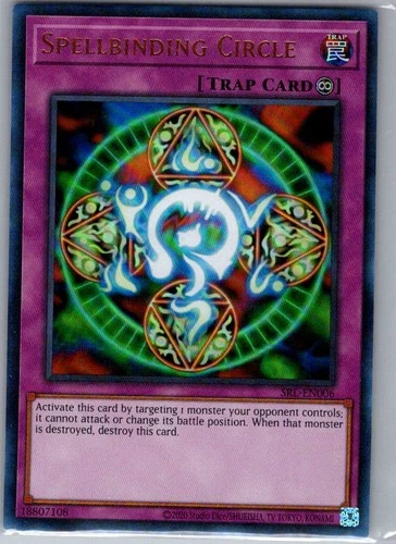 Spellbinding Circle SRL-EN006 Spell Ruler (25th Anniversary) - Yu Gi Oh - NM