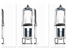 2 X 40W SMEG PYROLYTIC OVEN HALOGEN LAMP LIGHT BULB GLOBE SAP112-8 SAP112N-8