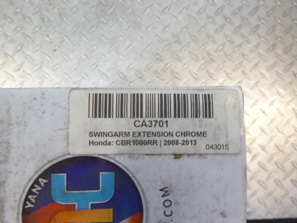 Extensión de basculante Yana Shiki EE. UU. cromada 7"- 9" para Honda CBR 1000RR CA3701 Foto 3 de 3