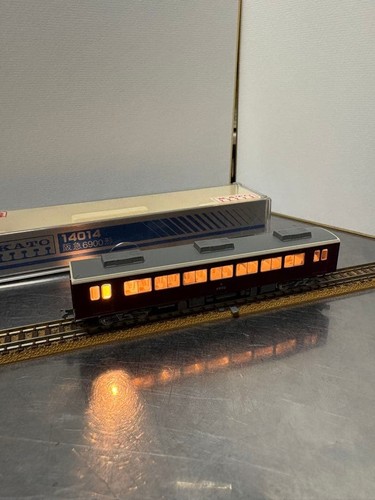 KATO Hankyu 6900 Serie N Calibre (Luces interiores confirmadas funcionando) | Condition: Used