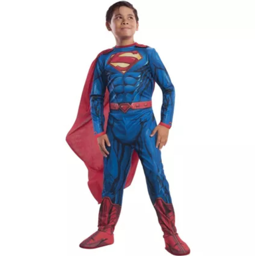 Disfraz de Superman para niño con capa y cinturón