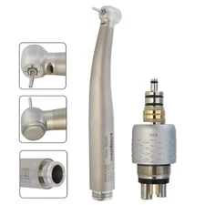 Dental Handpiece High Speed LED Fiber Optic fit W H Roto Quick Coupler 6 Pin