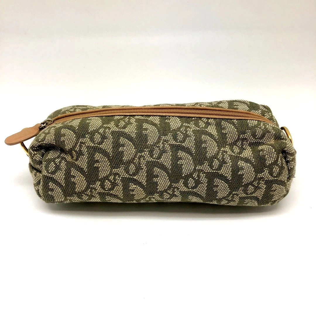 Pochette Dior Christian trotteur toile occasion NE51 0