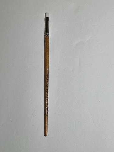 Floquil 880 Silver Fox Round Artist Paint Brush 688003 #3 Hobby Unused