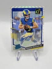 2023 Clearly Donruss Rated Autographs Holo Mosaic Stetson Bennett IV Rookie Auto