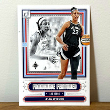 A'JA WILSON 2025 WNBA Panini Donruss Franchise Features Insert #11 Aces