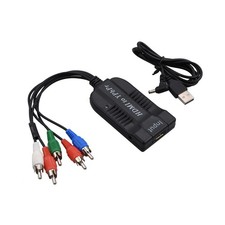 HDMI to 1080P YPBPR Component Video 5RCA RGB Converter R/L Audio Output