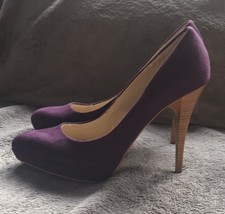 Damen Pumps Zara Velours Lila Samt ungetragen Gr. 40