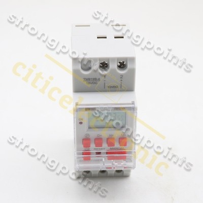 THC-30A-AC/DC 12V 1XProgrammable Digital LCD Timer Weekly Time Electronic Switch