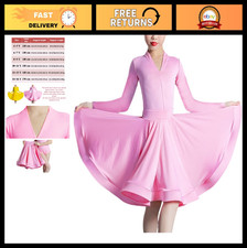 Girls Long Sleeve Latin Dancewear - Professional Tango Salsa Rumba Samba Costume