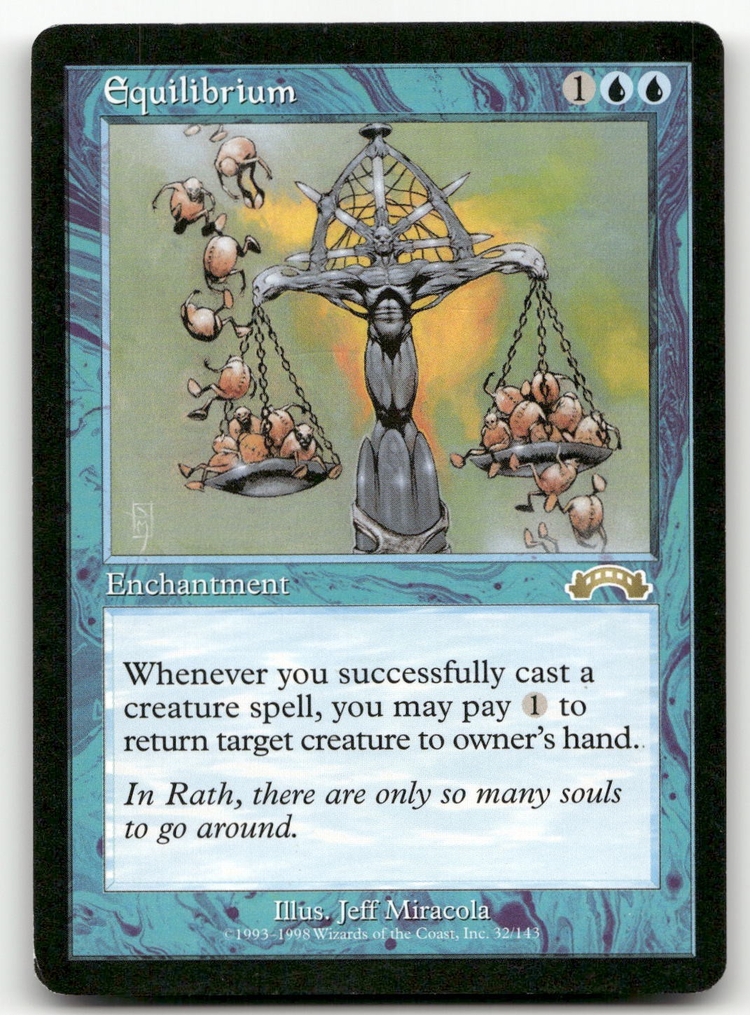 Equilibrium #32 (LP) Exodus EXO Magic MTG