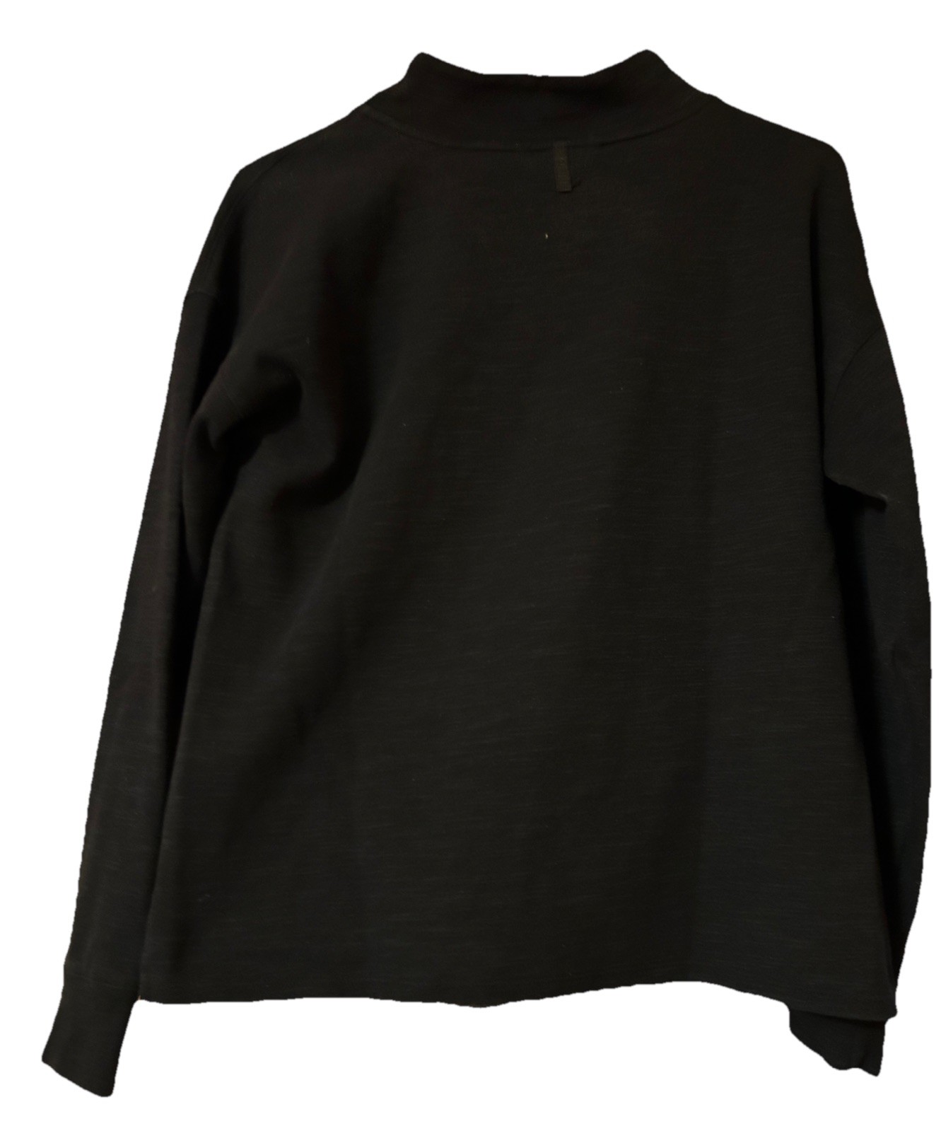 LL Bean M Active Pullover Black thick active pull… - image 2