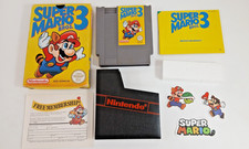 NINTENDO NES GAME SUPER MARIO 3 ORIGINAL BOX & INSTRUCTIONS RETRO GAMING