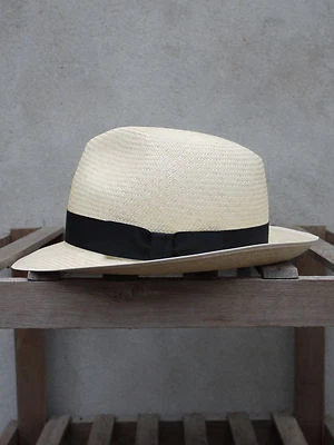 Preset Panama Hat by Olney Headwear 2 1/4" brim Handwoven in Ecuador