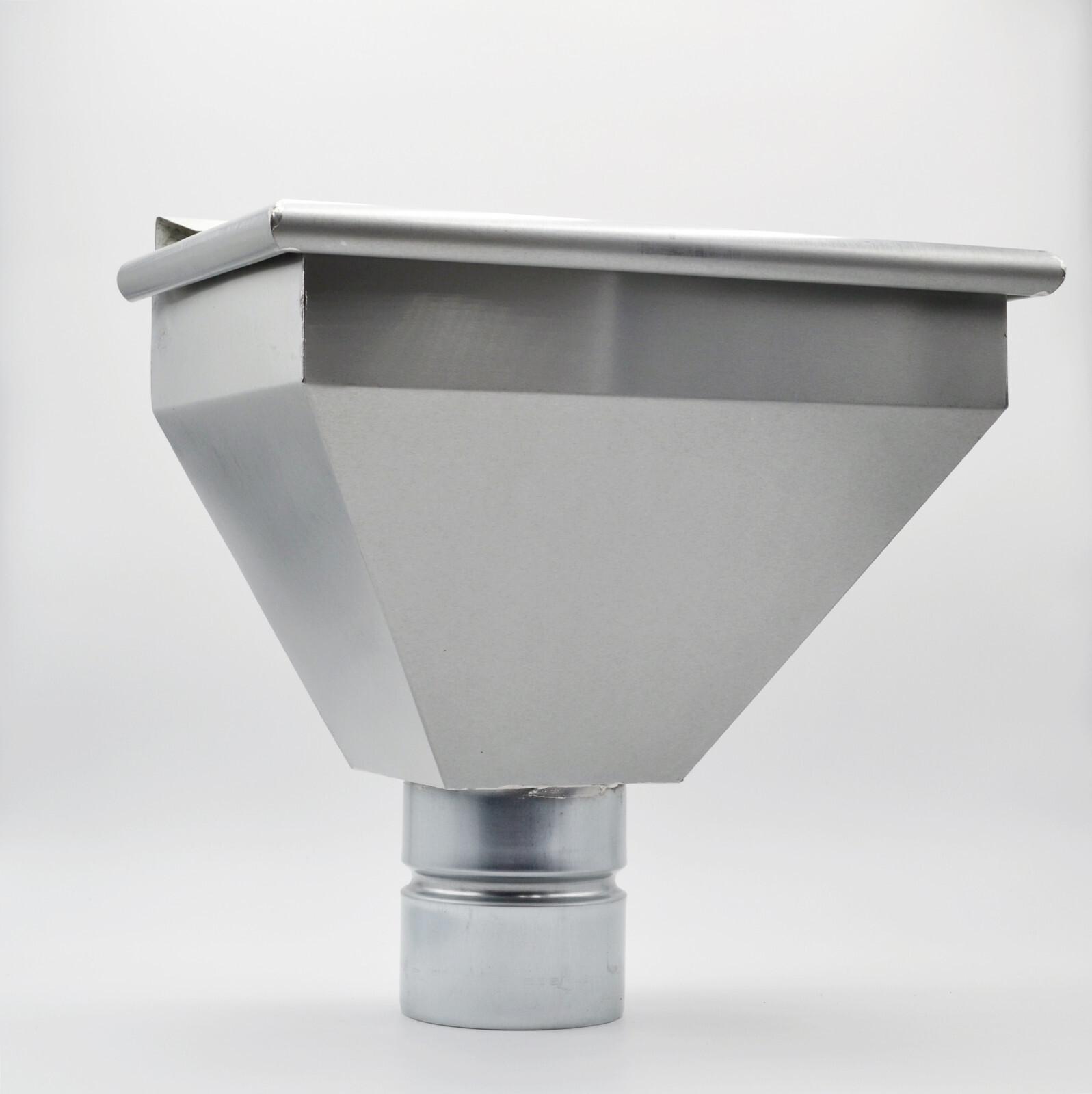 Boite à eau zinc ø100 mm descente de toit pour évacuation d'eau