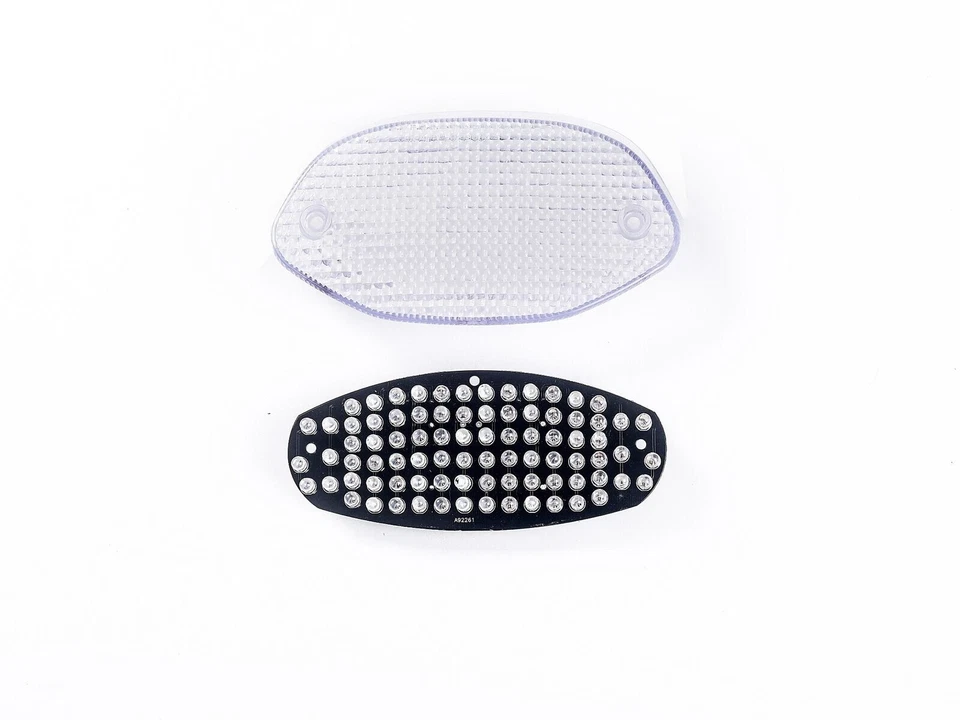 Luz trasera de freno LED de segunda generación señales de giro para BMW 1997-2005 R1100S transparente Foto 4 de 4