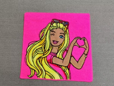 Barbie Doll The Movie Heart Floor Mat Area Runner Rugs Living Room