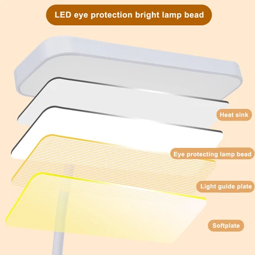 Clip On Desk Lamp LED Flexible Arm USB Dimmable Study Reading Table Night Ligh - Picture 7 of 16