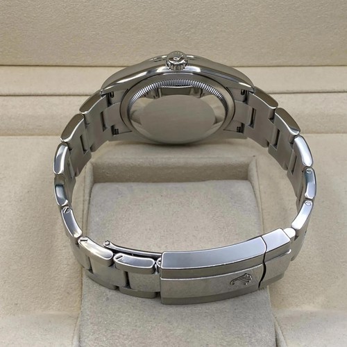 Montre Rolex Datejust 36 mm 126200 acier inoxydable cadran romain blanc B&P 2023 - Photo 5 sur 7