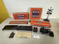 Lionel Electric Trains Model Train Parts bridge track Controls box Lot 9D90