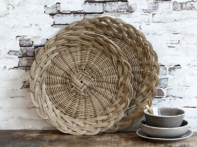 Korb-Schalen - Korb-Tabletts - Chic Antique