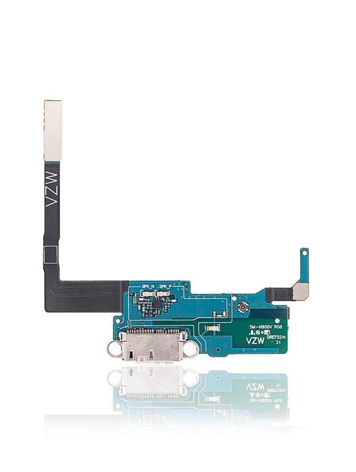 Charging Port Flex Cable Compatible For Samsung Galaxy Note 3 N900V Verizon - Image 3 of 4
