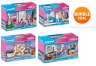 Playmobil Victorian Dollhouse Sets 70892 and 70893 and 70895 and 70970 All Boxed