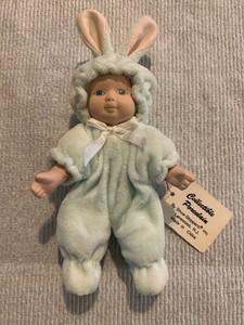 porcelain bunny doll