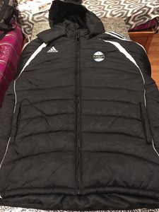 adidas long stadium jacket