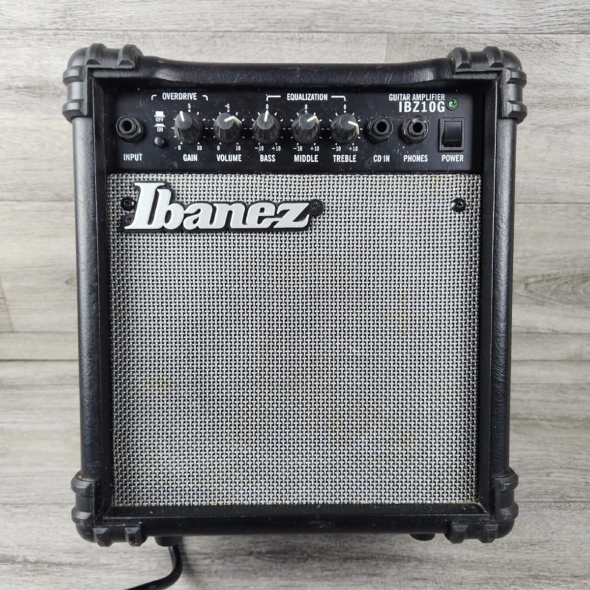 Ibanez IBZ10G Guitar Amplifier Practice Amp 10 Watt Black Works
