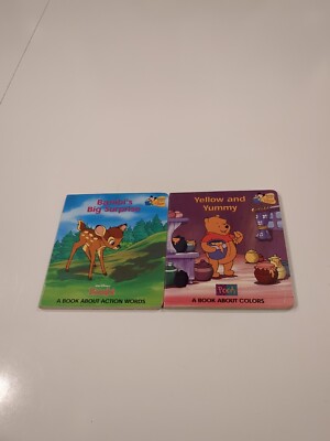 Baby's First Disney Books Lot of 2