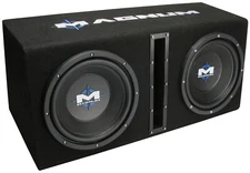 MTX MAGNUM MB210SP 10" 400W Dual Loaded Subwoofer Enclosure