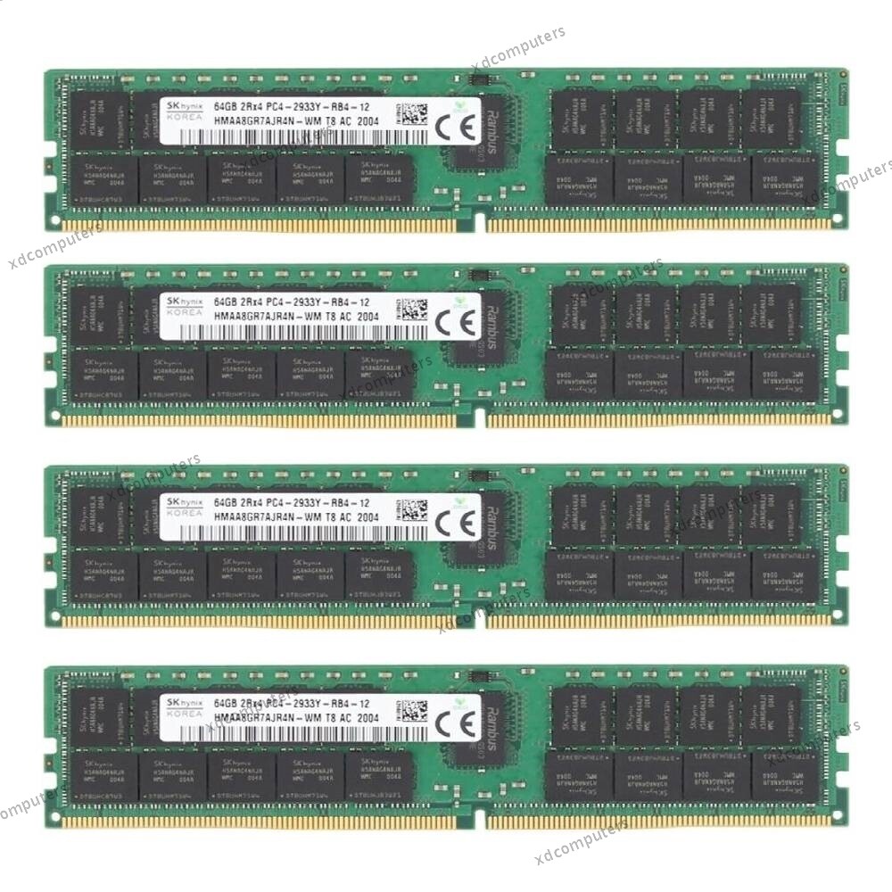 2x 4x 8x SK Hynix 64GB 2933MHz REG ECC RAM DDR4 PC4-23400 LRDIMM
