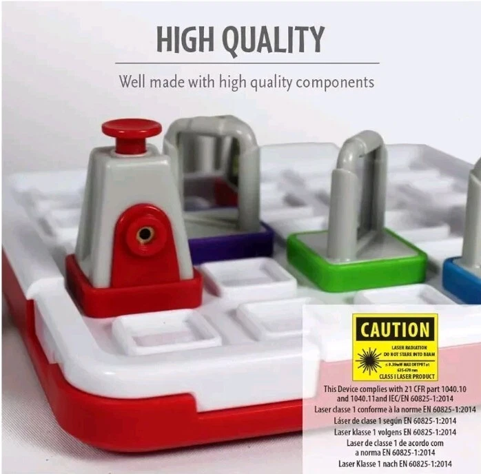 NEW NIB Thinkfun Laser Maze STEM Toy Set Brain Boosting Game - Image 3 of 4