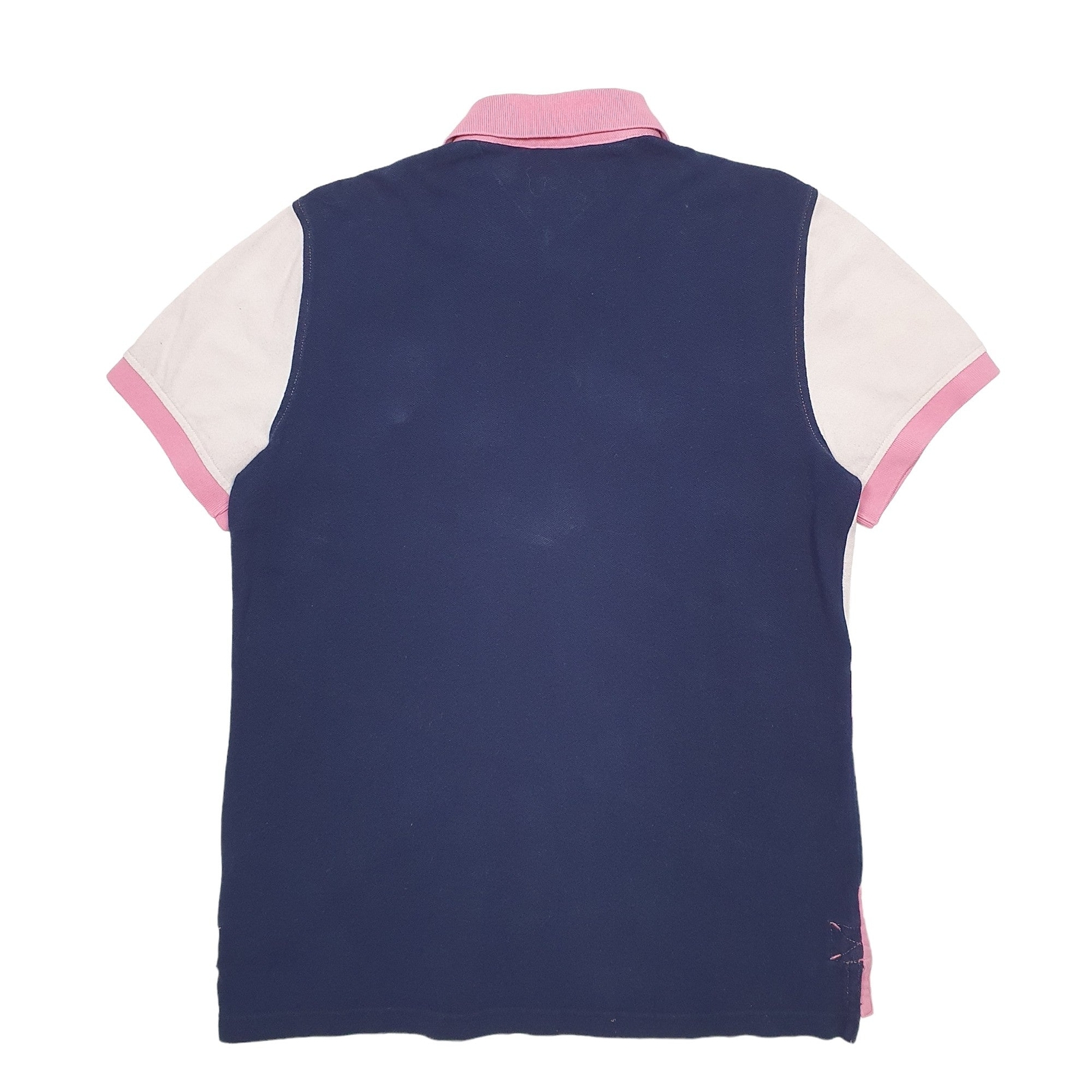 TOMMY HILFIGER Pink Polo Shirt Short Sleeve Cotton Mens M image 2