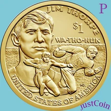 2018-P NATIVE AMERICAN JIM THORPE UNCIRCULATED DOLLAR