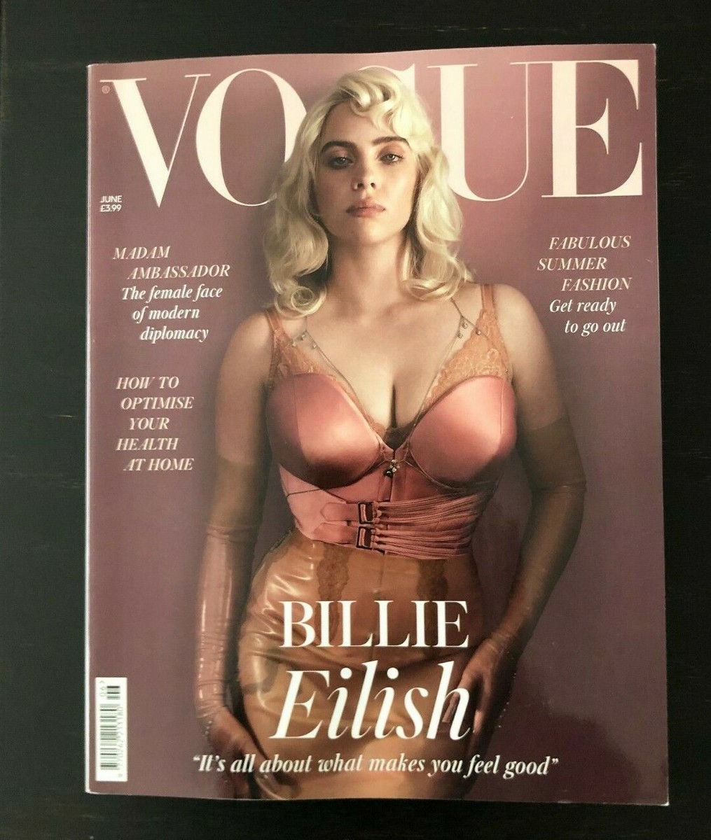British Vogue Magazine Billie Eilish Laura Harrier Lila Moss June