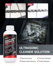 CREWORKS Ultrasonic Carburetor Cleaner Solution Concentrate for Sonic Cleaners