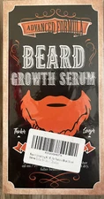 Advanced Beard Oil Serum Growth Kit for Men Grooms Mustache Promotes Hair Growth