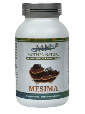 Mesima Mushroom Supplement 1000mg Black Hoof Phellinus linteus 120 Vegan Capsule