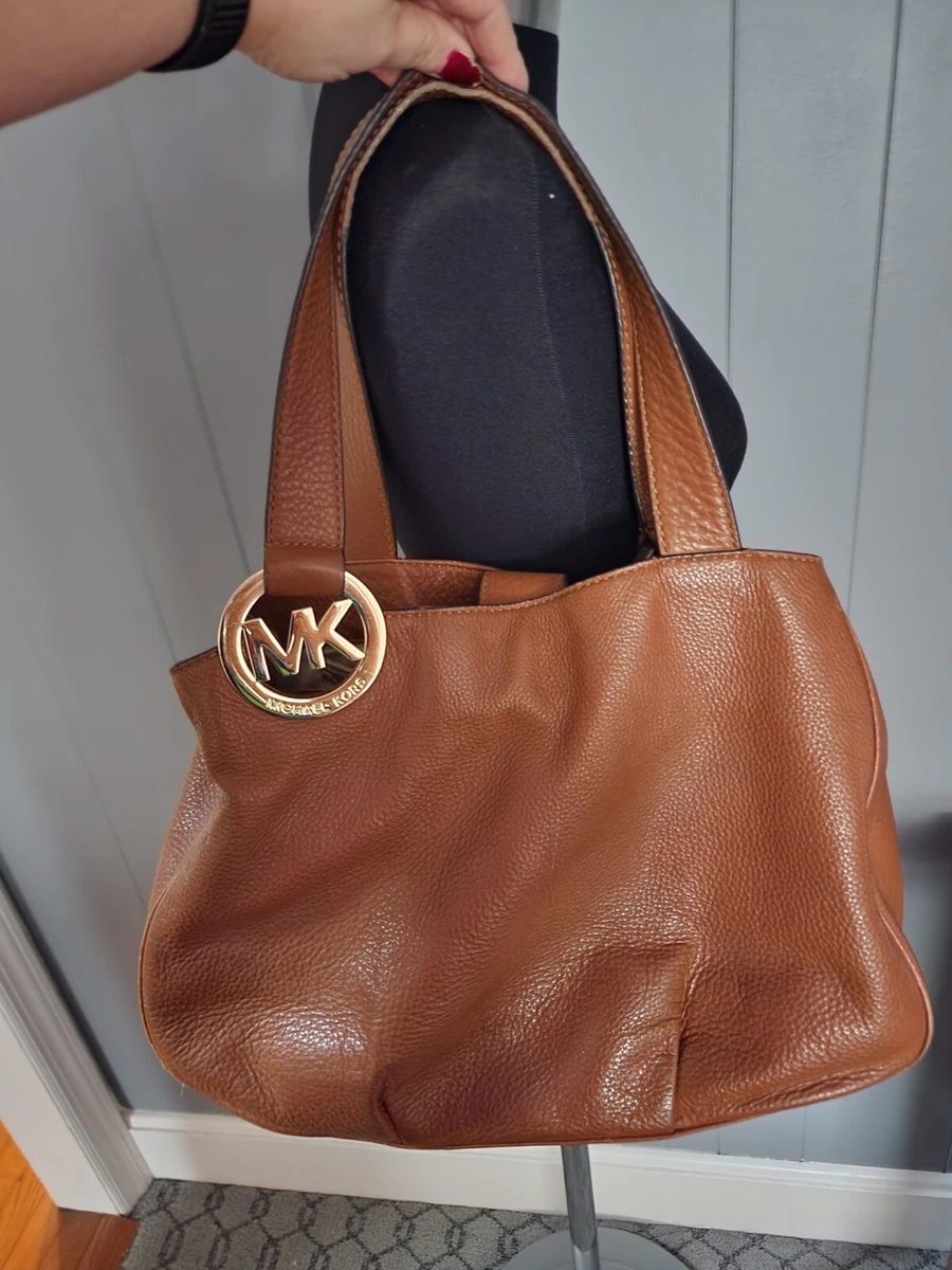 Michael kors fulton tote brown clearance