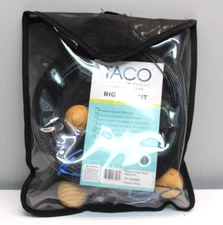 Taco Marine Black Standard RK-0003MP Premium Triple Mono Rigging Kit