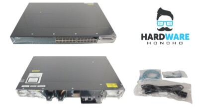 Cisco WS-C3560X-24P-S Catalyst 3560X 24-Port PoE+ Gigabit Switch   5 Star Cert