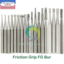 Wave Dental Tungsten Carbide Bur Friction Grip FG Round Taper Straight Fissure