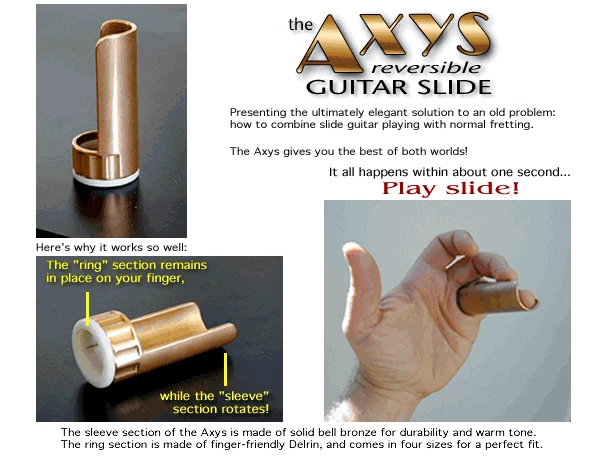 Shubb reversible guitar slide deals
